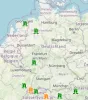Real-time earthquakes Germany