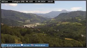 webcam  Cedogno (PR, 435 m), webcam provincia di Parma