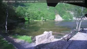 webcam  Rifugio Vittoria, Lago Santo Modenese (MO, 1501 m), webcam provincia di Modena
