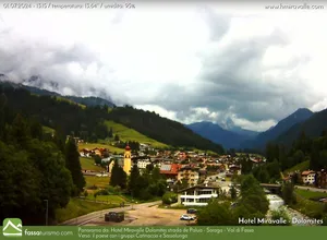 webcam  Soraga di Fassa (TN, 1220 m), webcam provincia di Trento