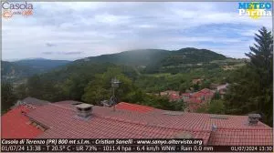 webcam  Casola di Terenzo (800 m), Terenzo (PR), webcam provincia di Parma