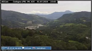 webcam  Cedogno (PR, 435 m), webcam provincia di Parma