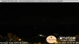 webcam  Spinello (820 m), Santa Sofia (FC), webcam provincia di Forlì-Cesena