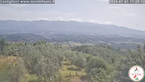 webcam  Borgo di Castiglioni (480 m slm), Figline e Incisa V.no (FI), webcam provincia di Firenze